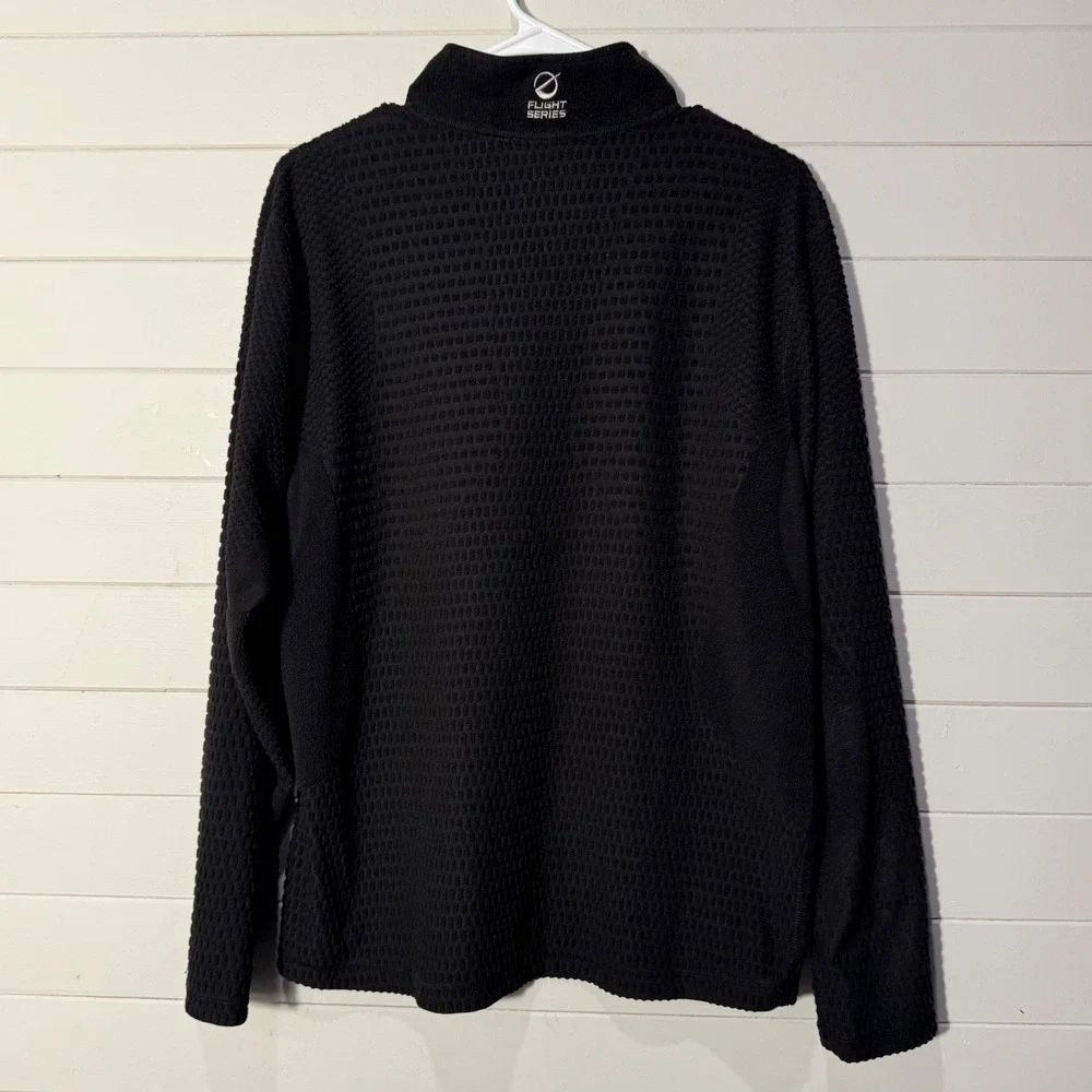 The North Face Flight Series Mens Black 1/2 Zip Pullover Fleece Large Reversible